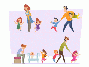 رفتار والدین با کودکان بیش فعال